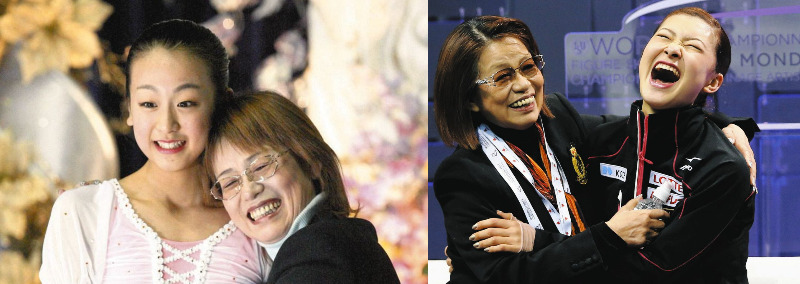 浅田真央 村上佳菜子 山田満知子