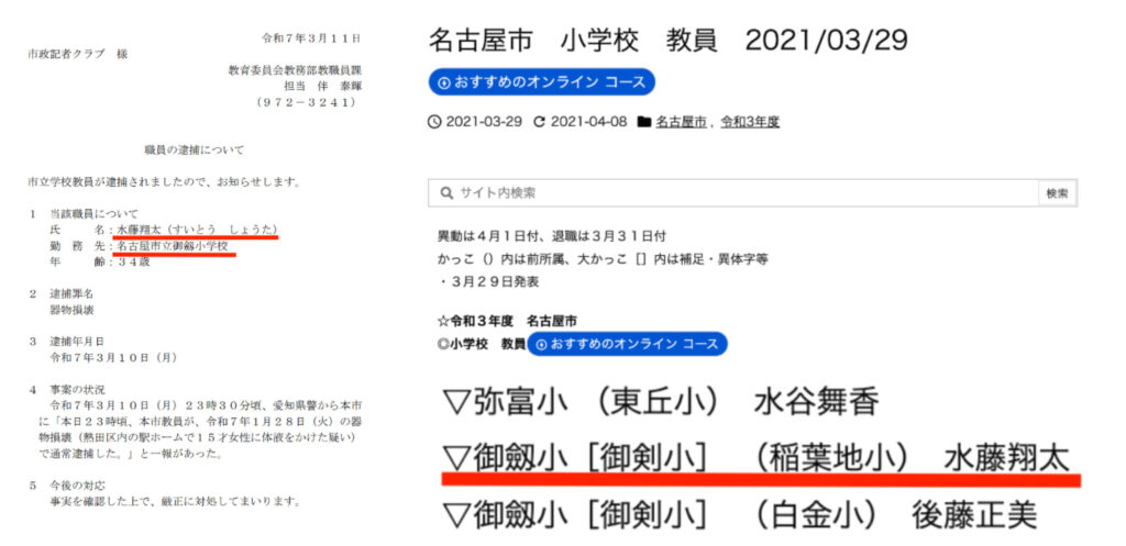 水藤翔太 小学校
