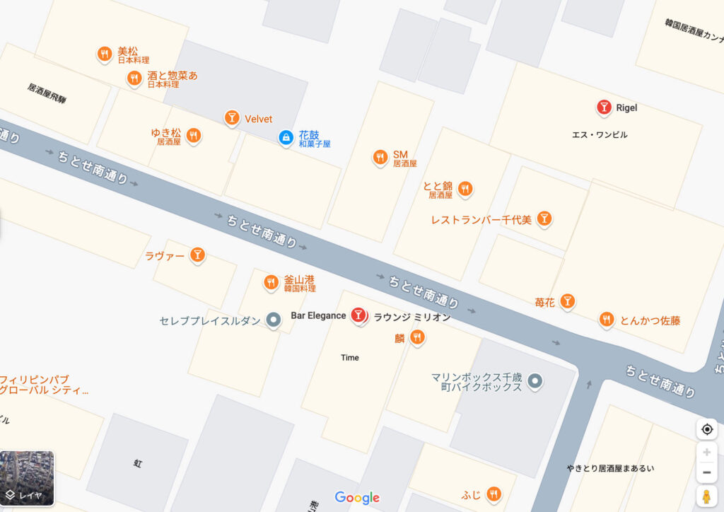 浜松市中央区千歳町 ガールズバー