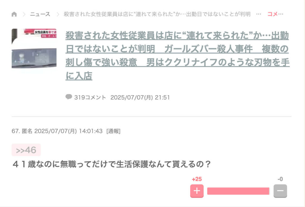 山下市郎 生活保護